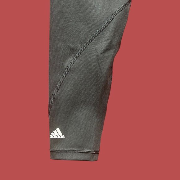 Adidas - Women's High-Rise Tight Fit Training Leggings - Black - Small - Picture 16 of 16